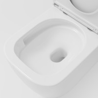 Унитаз-компакт напольный Vincea Tornado Bien VT2-51T, белый, ультратонкое сиденье soft-close, P-trap