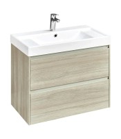 Тумба с раковиной Roca Ona 80 дуб светлый