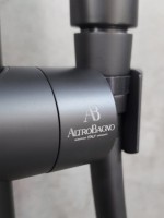 Душевой гарнитур AltroBagno Beni aggiuntivi SS 030304 NeOp матовый черный Душевой гарнитур AltroBagno Beni aggiuntivi SS 030304 NeOp матовый черный