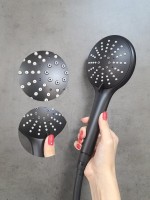 Душевой гарнитур AltroBagno Beni aggiuntivi SS 030304 NeOp матовый черный Душевой гарнитур AltroBagno Beni aggiuntivi SS 030304 NeOp матовый черный