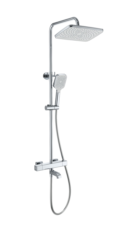 Душевая стойка Wonzon & Woghand WW-B3016-T1-CR хром