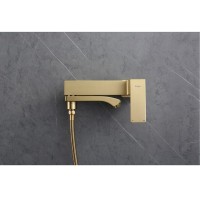 Смеситель для ванны Raglo R01.30.03, сатин золотой Смеситель для ванны Raglo R01.30.03, сатин золотой