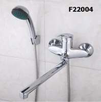 Смеситель с длинным изливом для ванны Frap H220 F22004 хром