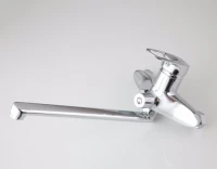 Смеситель с длинным изливом для ванны Frap H220 F22004 хром