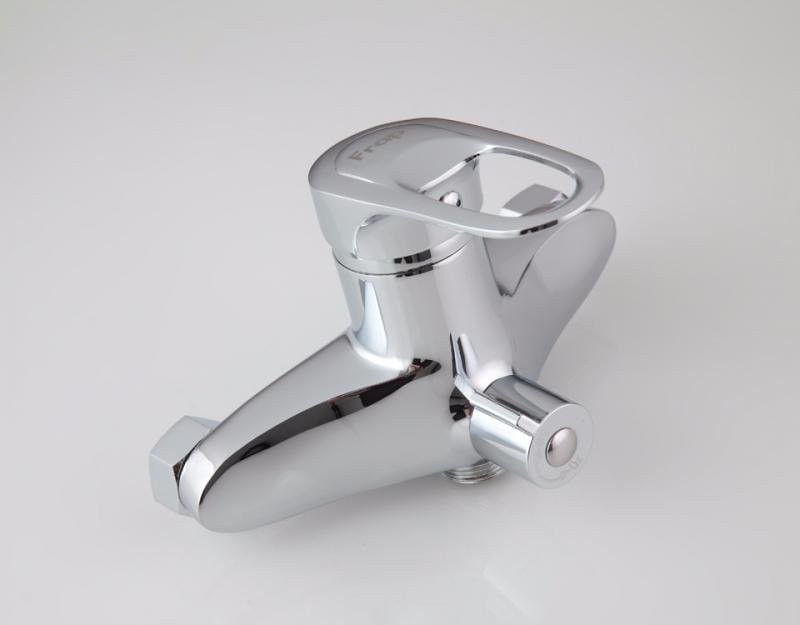 Смеситель с длинным изливом для ванны Frap H220 F22004 хром