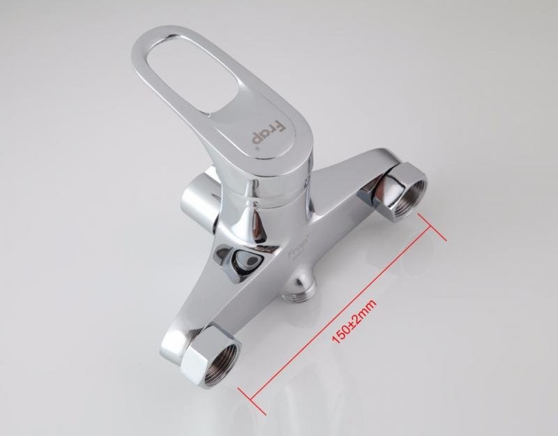 Смеситель с длинным изливом для ванны Frap H220 F22004 хром