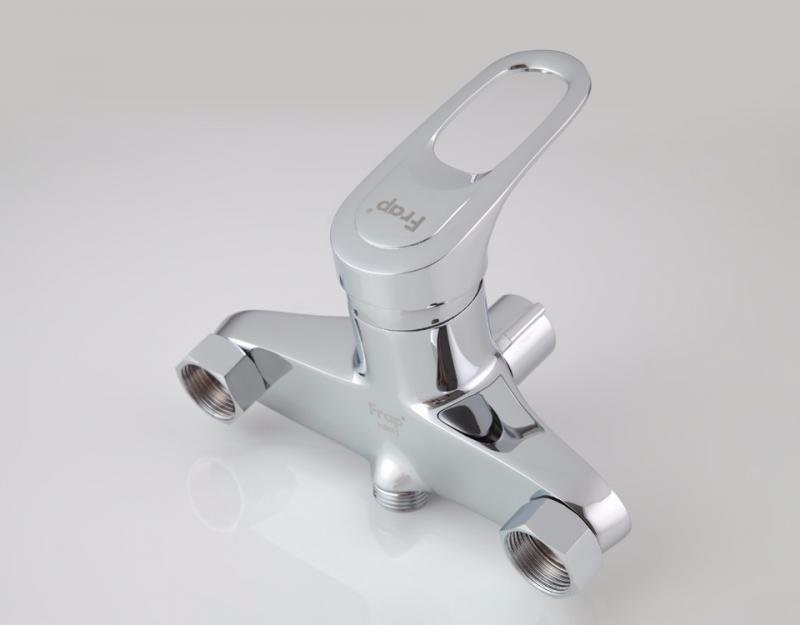 Смеситель с длинным изливом для ванны Frap H220 F22004 хром