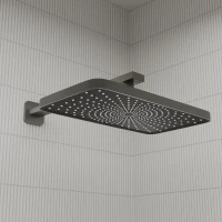 Комплект для ванной IDDIS Parker Душевой комплект IDDIS Parker PARGM03i68 С ВНУТРЕННЕЙ ЧАСТЬЮ + Смеситель для раковины PARGM00i01, матовый графит