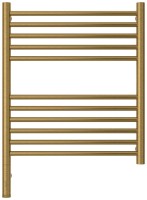 Полотенцесушитель электрический Сунержа Богема 3.1 051-6004-6050 70x55 см, подключение слева, состаренная латунь, лесенка