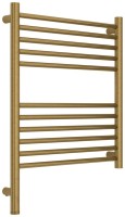 Полотенцесушитель электрический Сунержа Богема 3.1 051-6004-6050 70x55 см, подключение слева, состаренная латунь, лесенка