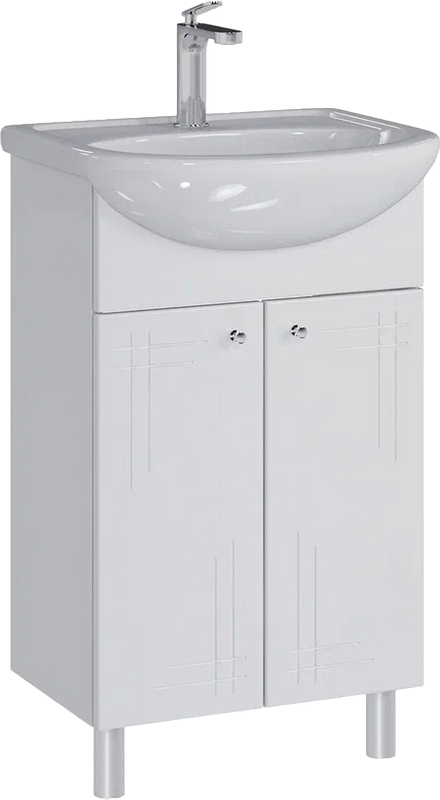 Тумба с раковиной SanStar Июнь 50 раковина Элегия