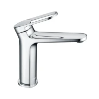 Смеситель для раковины Black&White Gravity 7109С chrome Смеситель для раковины Black&White Gravity 7109С chrome