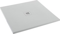 Поддон для душа Aquanet Pleasure NEW 001.1G 100x100 с сифоном, серый камень