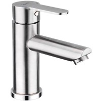 Смеситель для раковины Frap F10801 сатин Смеситель для раковины Frap F10801 сатин