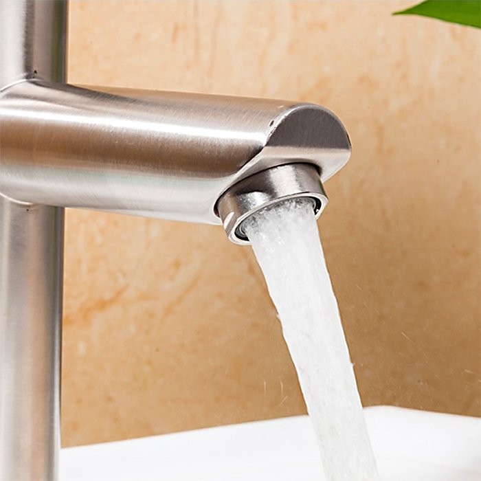 Смеситель для раковины Frap F10801 сатин