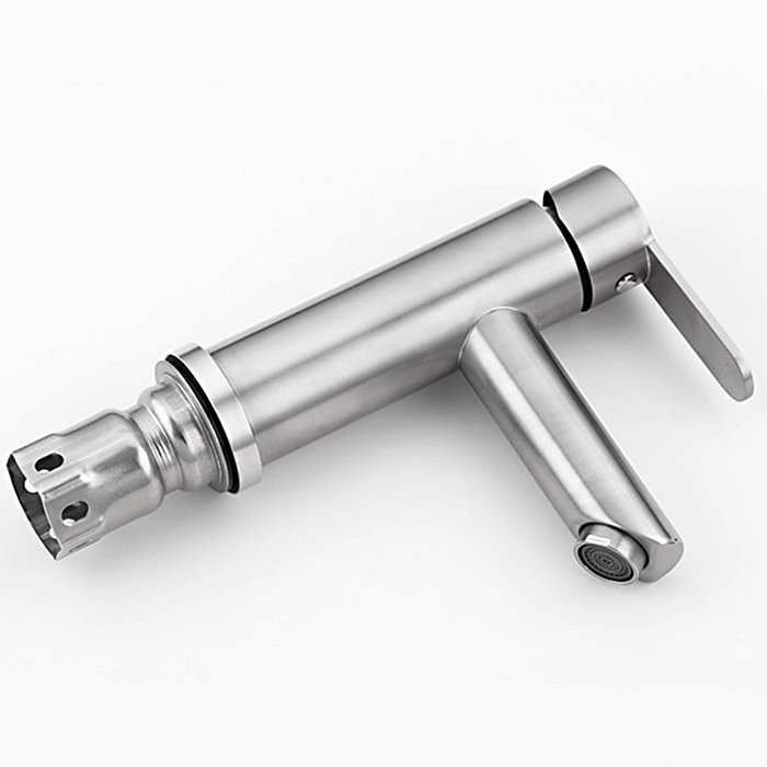 Смеситель для раковины Frap F10801 сатин