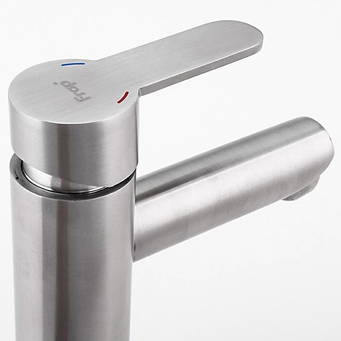 Смеситель для раковины Frap F10801 сатин