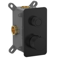 Смеситель для душа AQUAme с термостатом встраиваемый AQM8810MB Смеситель для душа AQUAme с термостатом встраиваемый AQM8810MB