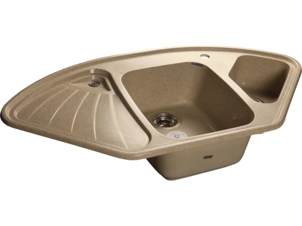 Мойка кухонная GranFest Corner C-1040 E песочный