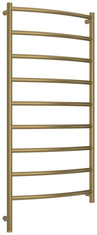 Полотенцесушитель электрический Сунержа Галант 3.1 32-6000-1260 130x65 см, подключение слева, золотой шелк, лесенка