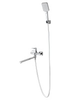 Смеситель с длинным изливом для ванны Wonzon & Woghand Flex WW-639906-CR хром Смеситель с длинным изливом для ванны Wonzon & Woghand Flex WW-639906-CR хром