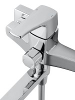 Смеситель с длинным изливом для ванны Wonzon & Woghand Flex WW-639906-CR хром Смеситель с длинным изливом для ванны Wonzon & Woghand Flex WW-639906-CR хром