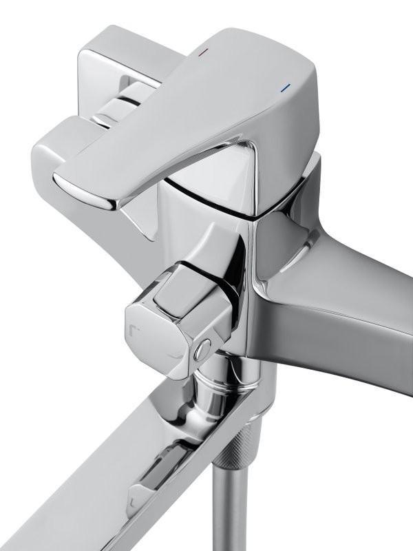 Смеситель с длинным изливом для ванны Wonzon & Woghand Flex WW-639906-CR хром