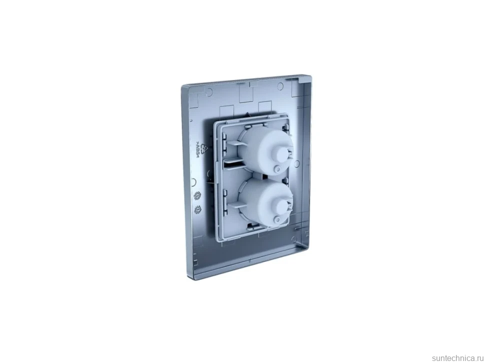 Кнопка смыва для унитаза AQUATEK Pneumo N PNN-0000001 АБС-пластик, цвет белый