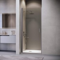 Душевая дверь в нишу RGW Leipzig LE-003-Gg 600х1950 профиль серый, стекло прозрачное