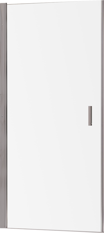 Душевая дверь в нишу RGW Leipzig LE-003-Gg 600х1950 профиль серый, стекло прозрачное