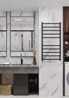 Полотенцесушитель электрический Двин L plaza neo 100/50 черный