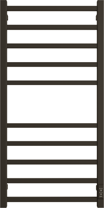 Полотенцесушитель электрический Двин L plaza neo 100/50 черный