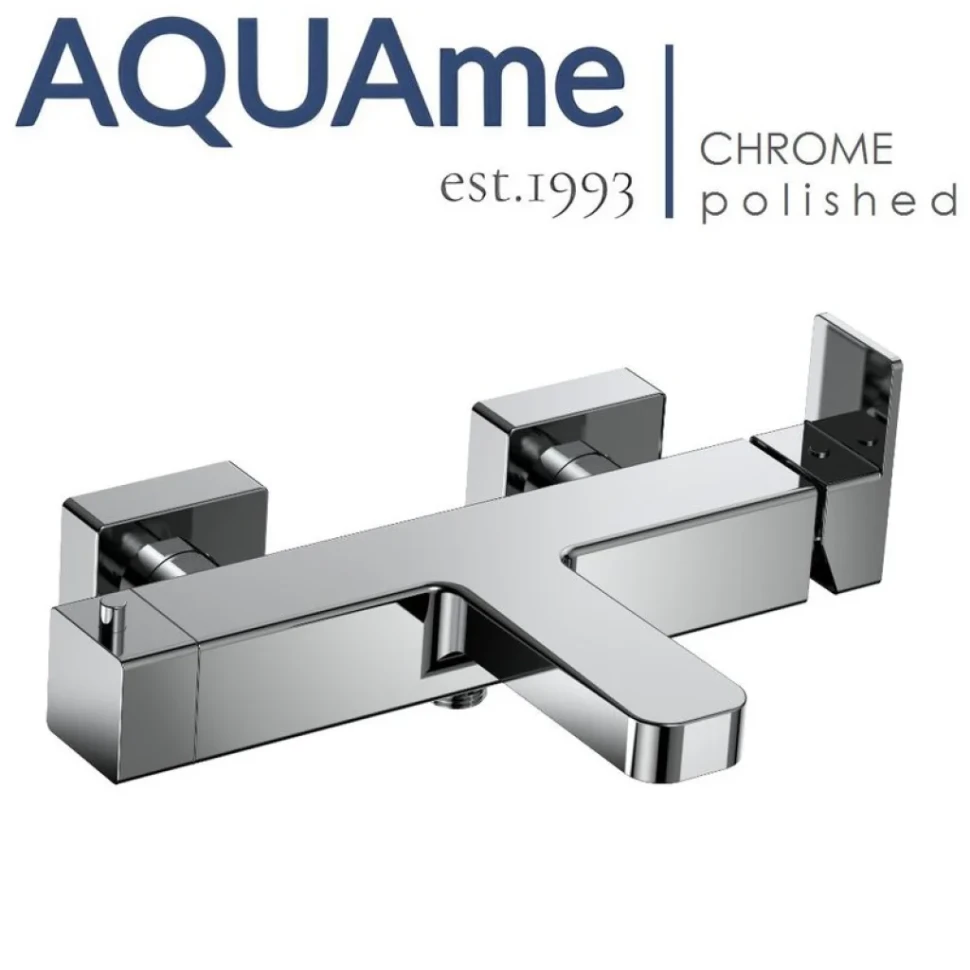 Смеситель для ванны AQUAme Savona полированный хромированный AQM6812CR