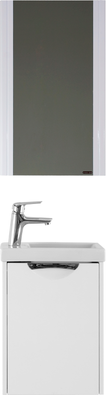 Мебель для ванной комнаты Vod-Ok Бридж 40 белая, с ручкой Лира