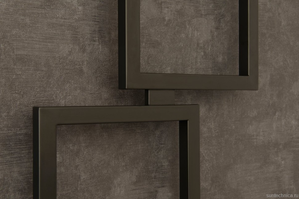 Полотенцесушитель электрический Сунержа Этюд ES 31-0847-1050 105x50 см, подключение справа, матовый черный