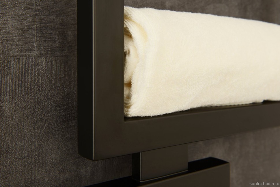 Полотенцесушитель электрический Сунержа Этюд ES 31-0847-1050 105x50 см, подключение справа, матовый черный