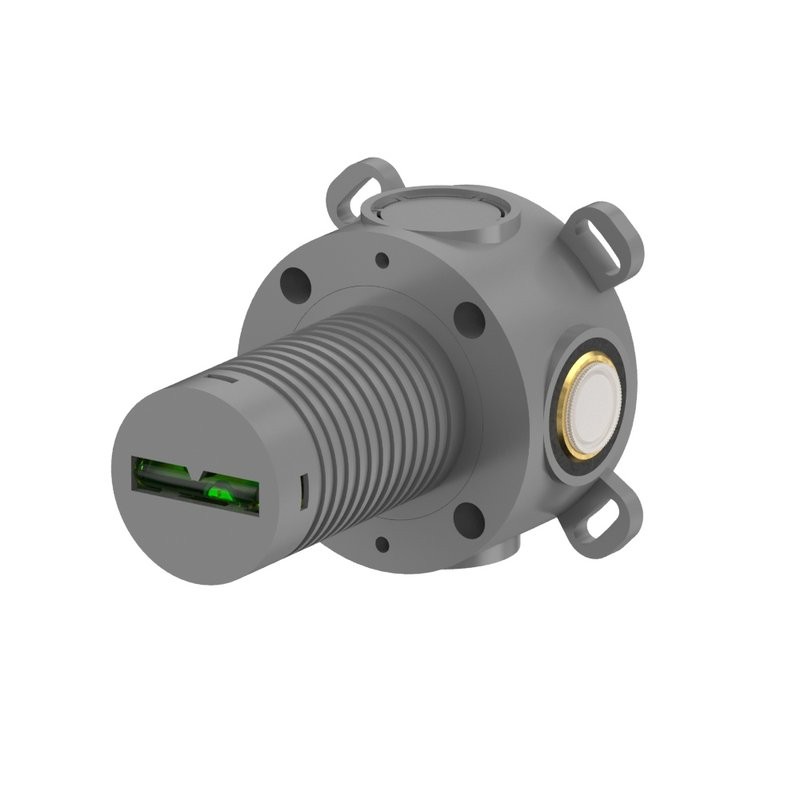 Встраиваемый смеситель для душа и ванны WHITECROSS 2-Y1241AT С ВНУТРЕННЕЙ ЧАСТЬЮ, антрацит