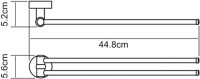 Полотенцедержатель Wasserkraft Isen K-4031