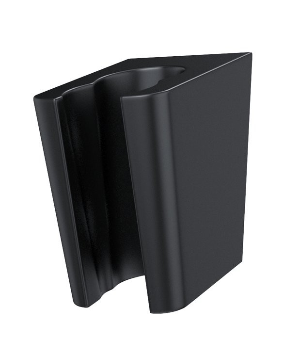 Смеситель для ванны с душем IDDIS Aiger AIGBL00i02WA + Душевая лейка Optima Home OPH3F0Bi18 + Душевой шланг OPH15BLi19 + Настенный держатель Shower Holder 080BL00i53 матовый черный