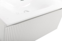 Тумба с раковиной BelBagno Uno 80 подвесная, 1 ящик, bianco opaco