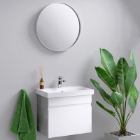 Мебель для ванной комнаты Aqwella Smart 60 бетон светлый