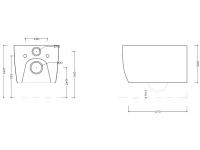 Унитаз подвесной ArtCeram Monet Rimless