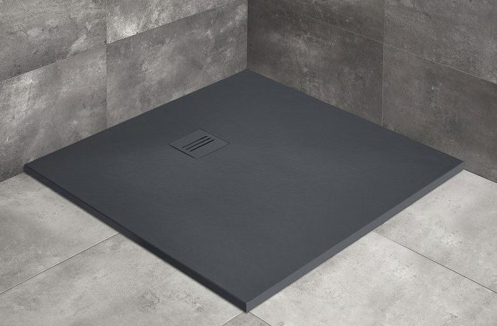Поддон для душа Radaway Kyntos C 90x90 anthracite, с сифоном
