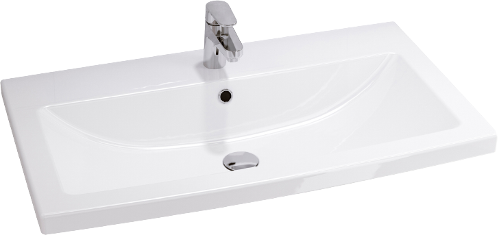 Мебель для ванной комнаты SanStar Riana 80 подвесная, grey, раковина Como 80