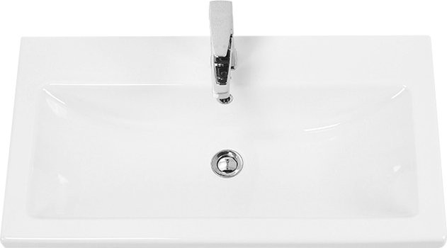 Мебель для ванной комнаты SanStar Riana 80 подвесная, grey, раковина Como 80