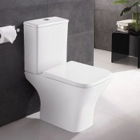 Унитаз-компакт напольный AZARIO Nigel AZ-55T глянцевый белый