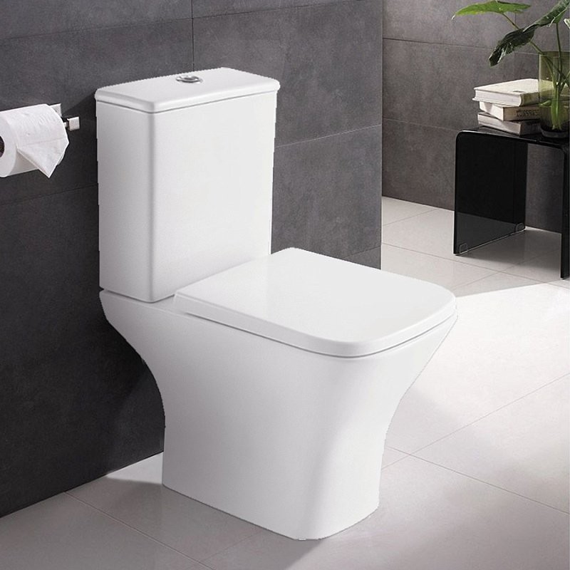 Унитаз-компакт напольный AZARIO Nigel AZ-55T глянцевый белый