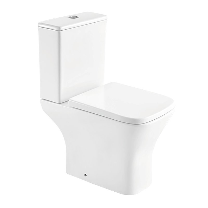 Унитаз-компакт напольный AZARIO Nigel AZ-55T глянцевый белый