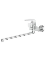 Смеситель с длинным изливом для ванны AZARIO Conda AZ-K1711BN сатин Смеситель с длинным изливом для ванны AZARIO Conda AZ-K1711BN сатин