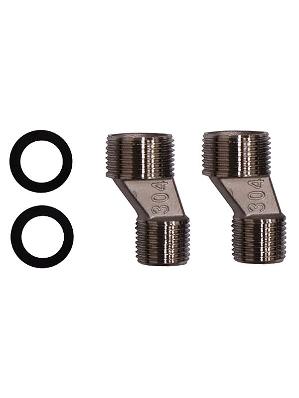 Смеситель с длинным изливом для ванны AZARIO Conda AZ-K1711BN сатин